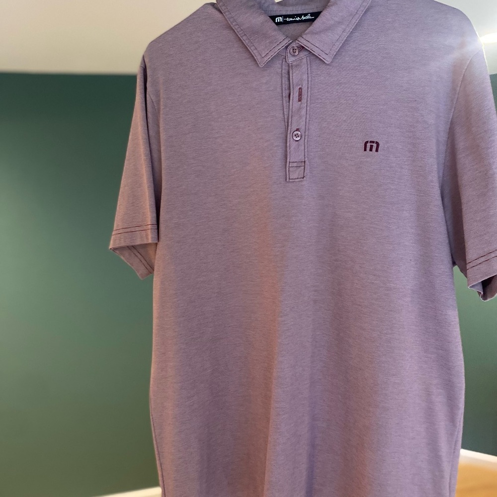 Men's Travis Matthews Polo Shirt Sz. L